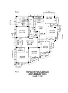 Project Image of 706.33 - 707.19 Sq.ft 3 BHK Apartment for buy in R S Pearl