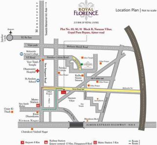 Project Image of 1166.0 - 1691.0 Sq.ft 2 BHK Apartment for buy in Ganga Kotecha Royal Florence