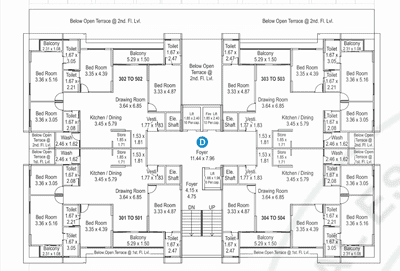 Project Image of 1577 Sq.ft 3 BHK Apartment / Flat for sale in Chharodi for Rs. 13865000