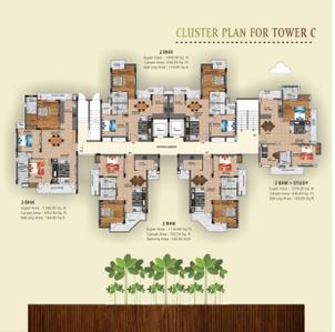 Project Image of 863 Sq.ft 2 BHK Apartment / Flat for sale in Sushant Golf City for Rs. 7200000