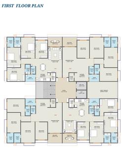 Project Image of 0.0 - 1443.55 Sq.ft 4 BHK Apartment for buy in Raghunandan Radhe Atlantis