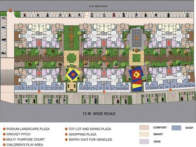 Project Image of 341.0 - 488.0 Sq.ft 1 BHK Apartment for buy in Naiknavare Dwarka Project 4