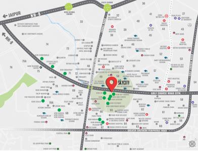 Project Image of 1261.0 - 2054.0 Sq.ft 2 BHK Apartment for buy in M3M Skycity