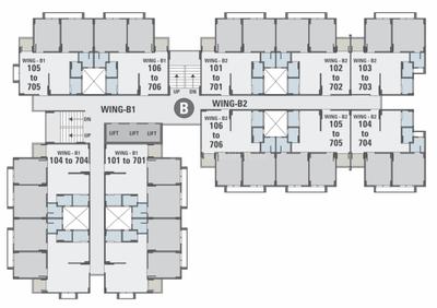 Project Image of 560.26 - 757.35 Sq.ft 2 BHK Apartment for buy in Omnium Royal I