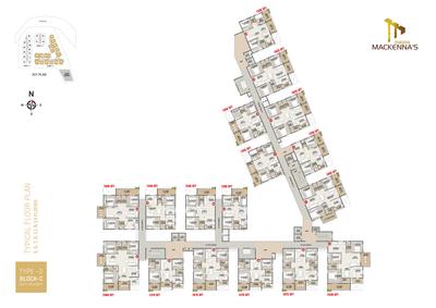 Project Image of 2035.0 - 2530.0 Sq.ft 3 BHK Apartment for buy in Svadha Mackennas