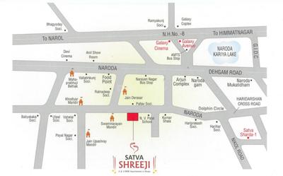 Project Image of 1026.0 - 1575.0 Sq.ft 2 BHK Apartment for buy in Satva Shreeji