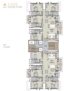 Project Image of 1842.57 - 3568.67 Sq.ft 4 BHK Apartment for buy in Dobariya Antriksh Luxuria
