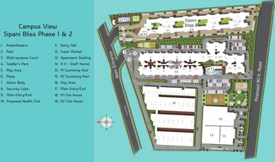 Project Image of 475.0 - 1416.0 Sq.ft 1 BHK Apartment for buy in Sipani Bliss