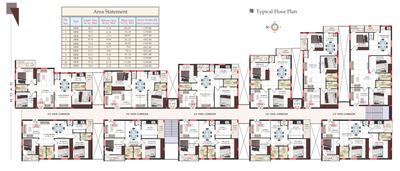 Project Image of 843.0 - 1530.0 Sq.ft 2 BHK Apartment for buy in Thirumala Ashok Arcade
