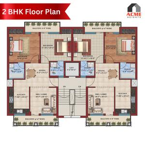 Project Image of 1800 Sq.ft 3 BHK Apartment / Flat for sale in Sector 92 for Rs. 10800000