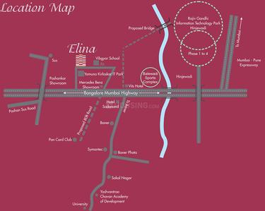 Project Image of 495.0 - 566.0 Sq.ft 2 BHK Apartment for buy in Trimurti Elina Phase 1