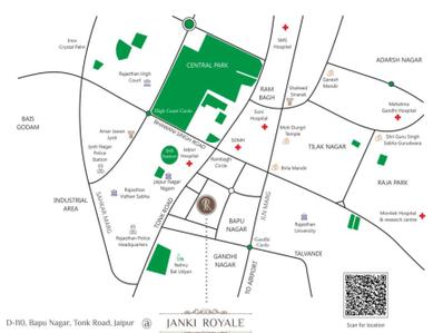 Project Image of 1818 Sq.ft 3 BHK Apartment / Flat for sale in Bapu Nagar for Rs. 16362000