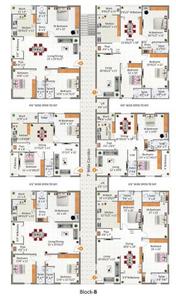 Project Image of 1300.0 - 2050.0 Sq.ft 2 BHK Apartment for buy in Manasa Associates River Creek Residency