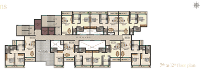 Project Image of 372.0 - 553.26 Sq.ft 1 BHK Apartment for buy in Sai Enclave