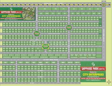 Project Image of 599.98 - 3000.01 Sq.ft Residential Plot Plot for buy in City Sapphire Park