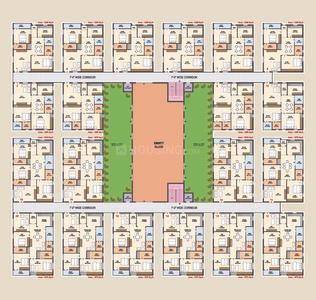 Project Image of 1250.0 - 1670.0 Sq.ft 2 BHK Apartment for buy in Sai Bharathi Capital Edge