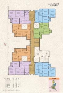 Project Image of 515.0 - 991.0 Sq.ft 1.5 BHK Apartment for buy in Siddha Waterfront Phase I