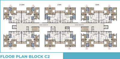 Project Image of 1150 Sq.ft 2 BHK Apartment / Flat for sale in Talawali Chanda for Rs. 7400000