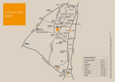 Project Image of 1049.0 - 1438.0 Sq.ft 3 BHK Apartment for buy in Thrive at Purva Windermere