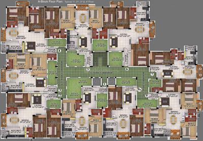 Project Image of 916.0 - 1818.0 Sq.ft 2 BHK Apartment for buy in Royal Exotica