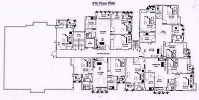 Asterisk Radha Kaushal Seva Apartment Cluster Plan 1