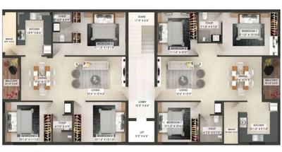 Project Image of 0.0 - 1350.0 Sq.ft 3 BHK Apartment for buy in Westin