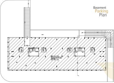 Amrutdhara Maa Complex Block A Cluster Plan For Basement 1