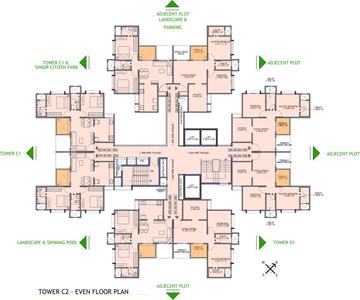 Project Image of 574 Sq.ft 1 BHK Apartment / Flat for sale in Moshi for Rs. 3000000
