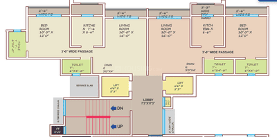 Project Image of 522.0 - 970.0 Sq.ft 1 BHK Apartment for buy in Dattani Vertex