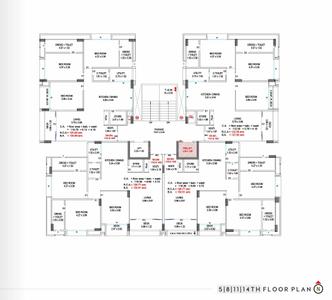 Project Image of 1211.48 - 1252.49 Sq.ft 3 BHK Apartment for buy in Piramyd Serenity