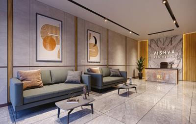 Vishwa Residency Living Area 1