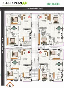 Project Image of 1210.0 - 1310.0 Sq.ft 2 BHK Apartment for buy in Garnitha Homes