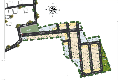 Project Image of 1163.0 - 1528.0 Sq.ft Residential Plot Plot for buy in Shoba Shama Enclave