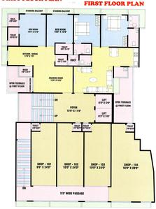 Project Image of 0.0 - 610.0 Sq.ft 2 BHK Apartment for buy in Etihad Shahin Avenue