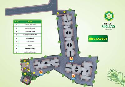 Project Image of 205.7 - 532.71 Sq.ft 1 RK Apartment for buy in Deep Shreeji Greens