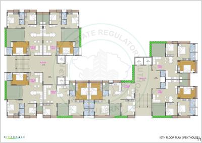 Project Image of 2025.0 - 2070.0 Sq.ft 3 BHK Apartment for buy in Katha Riverdale