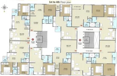 Project Image of 165.33 - 573.29 Sq.ft 1 BHK Apartment for buy in Siddhi Shakti Poojan