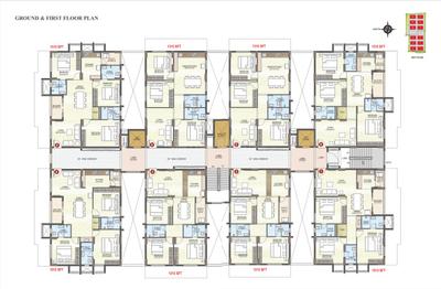 Project Image of 1315.0 - 1800.0 Sq.ft 3 BHK Apartment for buy in MVV City