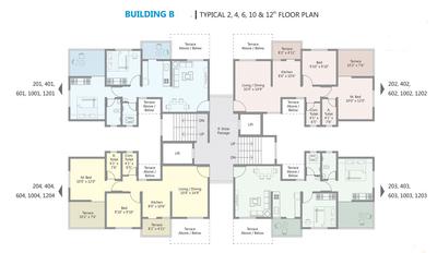 Project Image of 724.0 - 782.0 Sq.ft 3 BHK Apartment for buy in GT Mangal Vishwa Phase 2