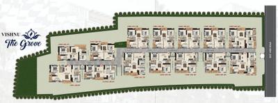 Project Image of 1280.0 - 1640.0 Sq.ft 2 BHK Apartment for buy in Vishnu The Grove