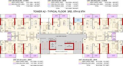 Project Image of 743.89 - 1973.02 Sq.ft 2 BHK Apartment for buy in Adani Atelier Greens