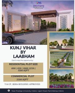 Project Image of 600 Sq.ft Residential Plot / Land for sale in Sanwer for Rs. 2340000