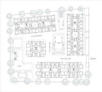 Project Image of 700 Sq.ft 1.5 BHK Apartment / Flat for sale in Bopal for Rs. 4500000