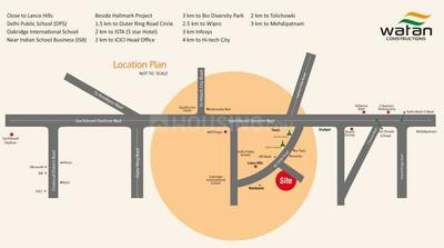 Project Image of 850.0 - 1650.0 Sq.ft 2 BHK Apartment for buy in Watan Constructions Residency