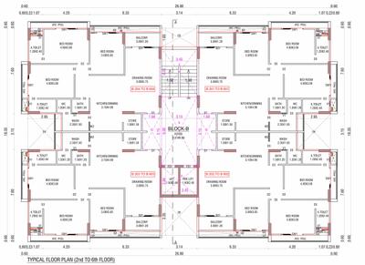 Project Image of 931.4 - 1069.93 Sq.ft 3 BHK Apartment for buy in Aayat Zainab Residency