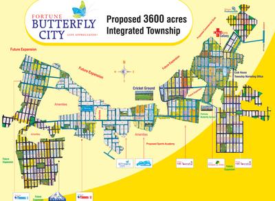 Project Image of 1800.0 - 4500.0 Sq.ft Residential Plot Plot for buy in Fortune NRI Township