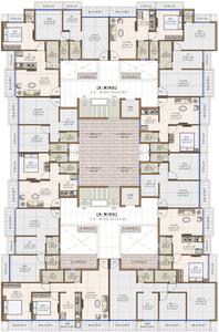 Project Image of 621.0 - 1127.0 Sq.ft 1 BHK Apartment for buy in Vrindavan Chandar Heights