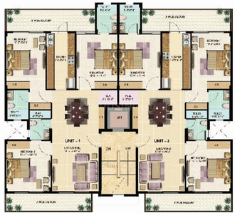Project Image of 827.96 - 1188.0 Sq.ft 2 BHK Apartment for buy in Omaxe Greens