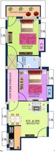 Project Image of 653.0 - 1013.0 Sq.ft 2 BHK Apartment for buy in Saket Induwas