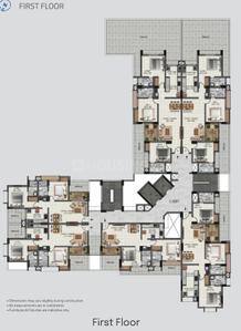 Project Image of 692.0 - 1039.0 Sq.ft 2 BHK Apartment for buy in Vishraam Vismaya